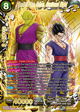 Piccolo & Son Gohan, Newfound Might (BT17-148) [Ultimate Squad] | Nerdhalla Games