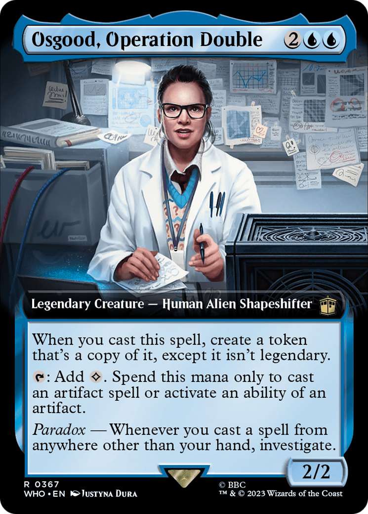 Osgood, Operation Double (Extended Art) [Doctor Who] | Nerdhalla Games