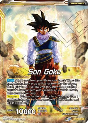 Son Goku // SS Son Goku, Fearless Fighter (BT17-081) [Ultimate Squad] | Nerdhalla Games