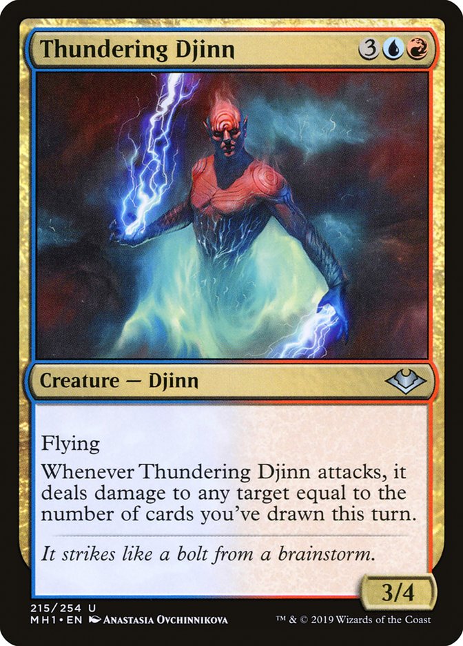 Thundering Djinn [Modern Horizons] | Nerdhalla Games