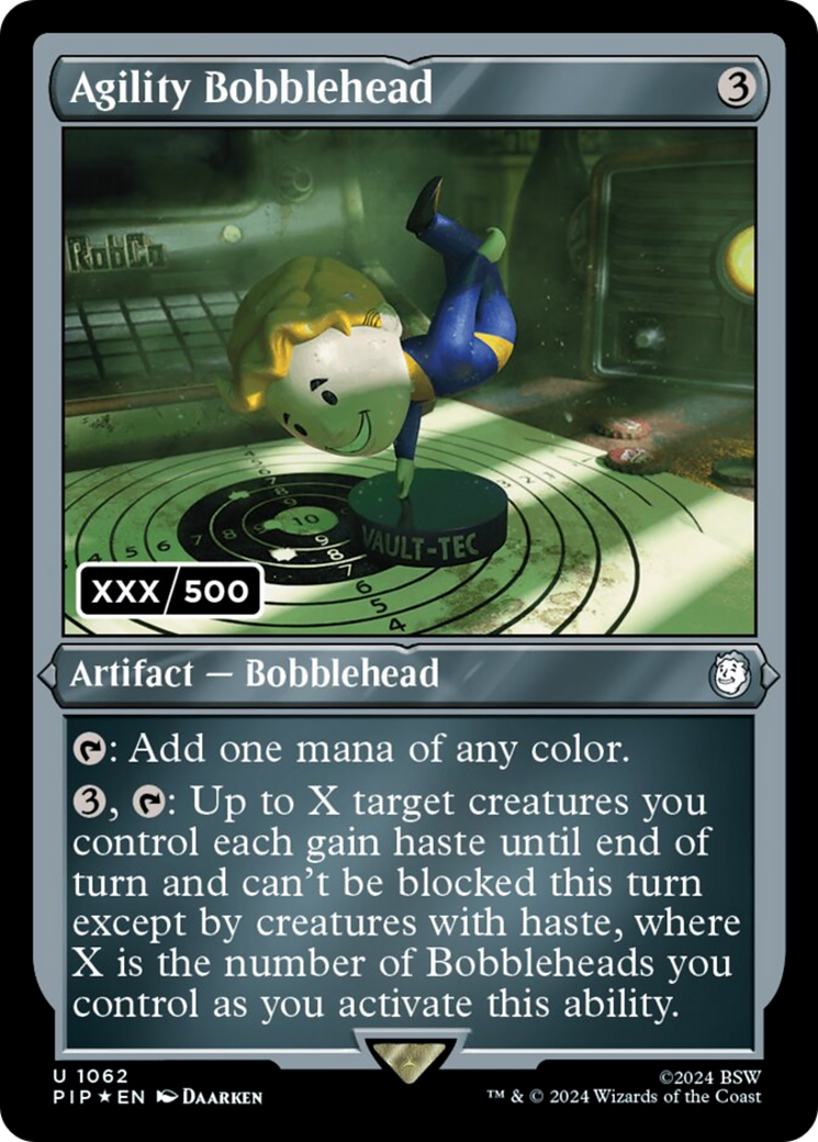 Agility Bobblehead (Serial Numbered) [Fallout] | Nerdhalla Games