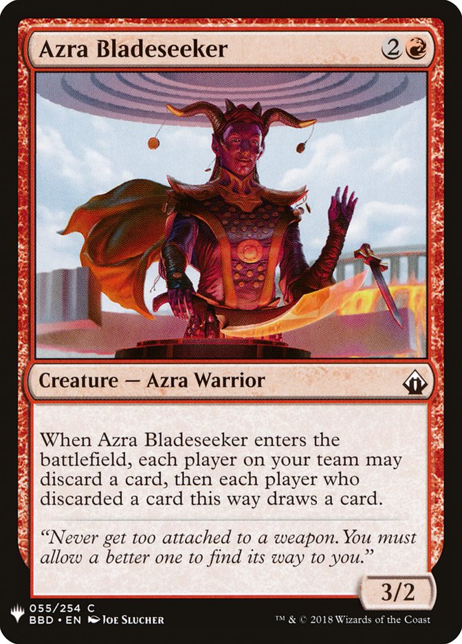 Azra Bladeseeker [Mystery Booster] | Nerdhalla Games