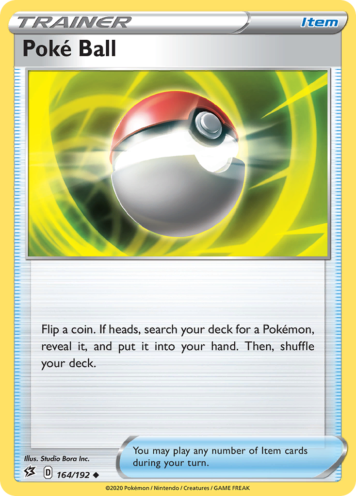 Poke Ball (164/192) [Sword & Shield: Rebel Clash] | Nerdhalla Games