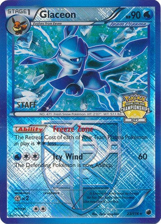 Glaceon (023/116) (City Championships) (Staff) [League & Championship Cards] | Nerdhalla Games