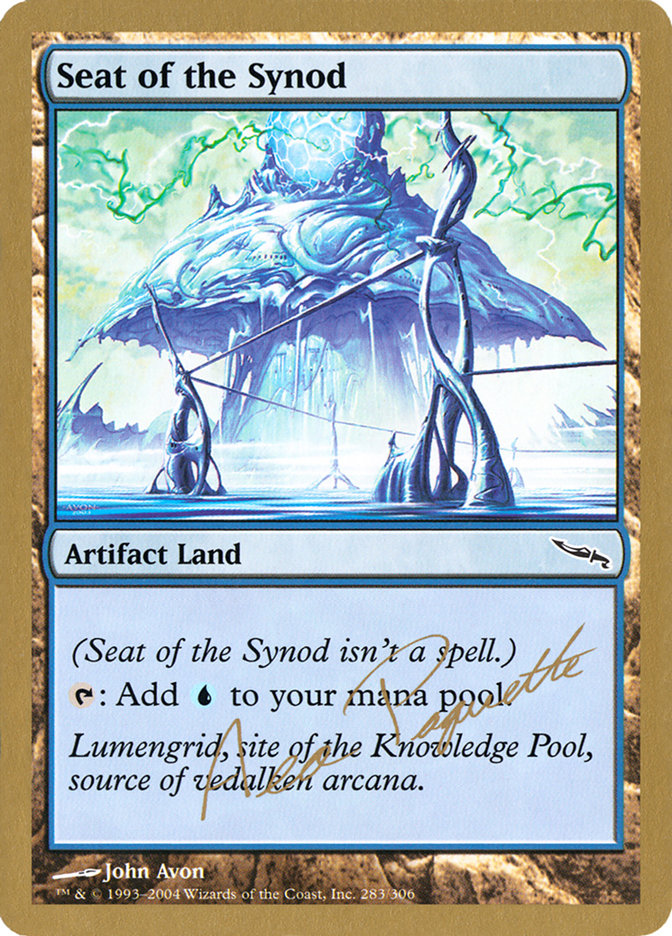 Seat of the Synod (Aeo Paquette) [World Championship Decks 2004] | Nerdhalla Games