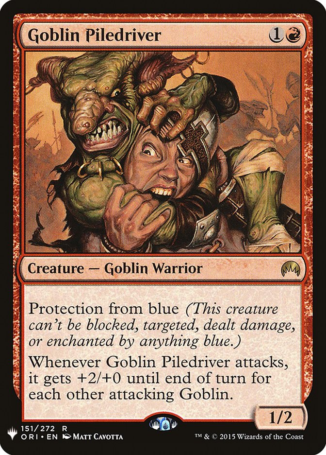 Goblin Piledriver [Mystery Booster] | Nerdhalla Games