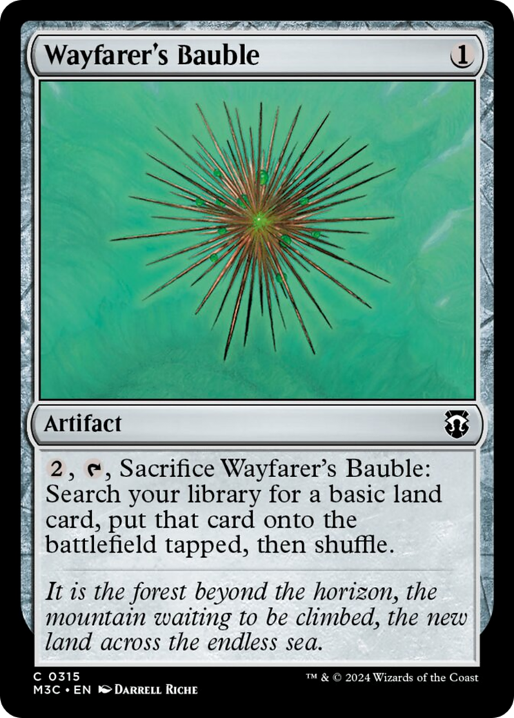 Wayfarer's Bauble (Ripple Foil) [Modern Horizons 3 Commander] | Nerdhalla Games