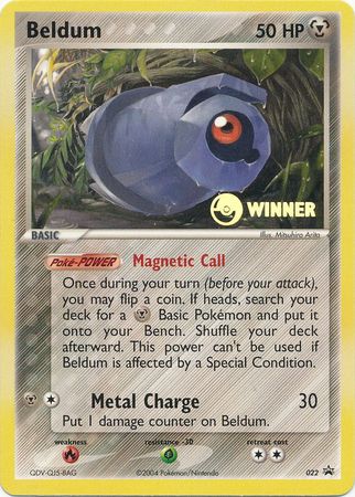 Beldum (022) (Winner Promo) [League & Championship Cards] | Nerdhalla Games