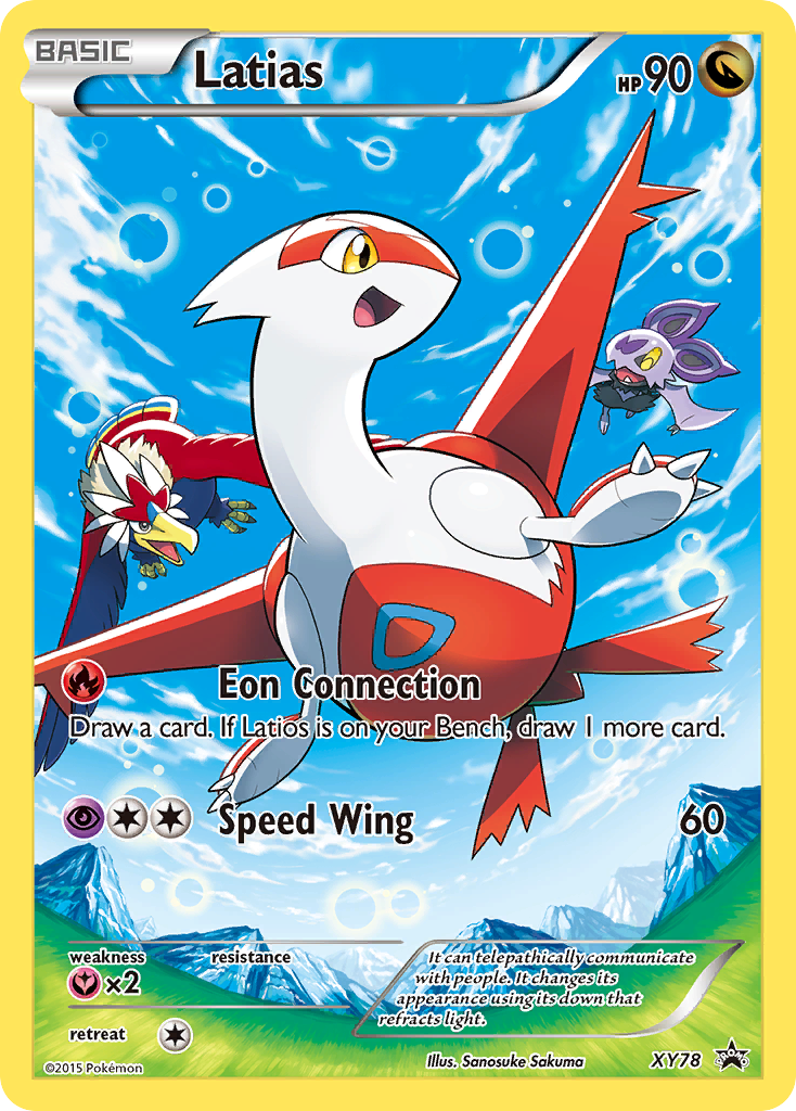 Latias (XY78) [XY: Black Star Promos] | Nerdhalla Games