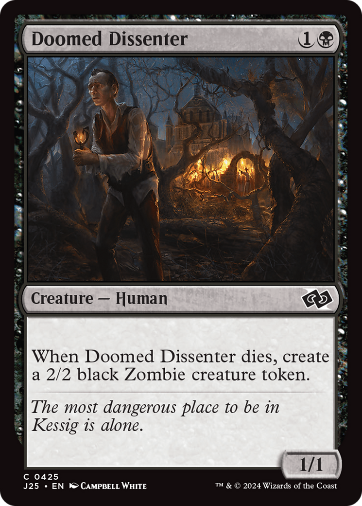 Doomed Dissenter [Foundations Jumpstart] | Nerdhalla Games