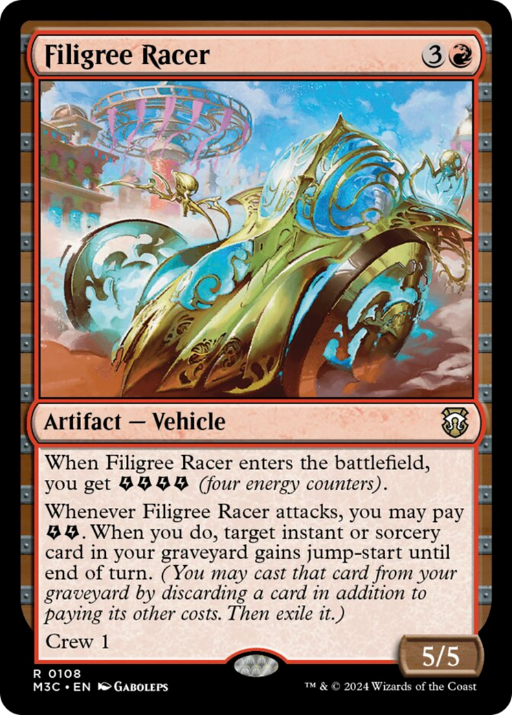 Filigree Racer [Modern Horizons 3 Commander] | Nerdhalla Games