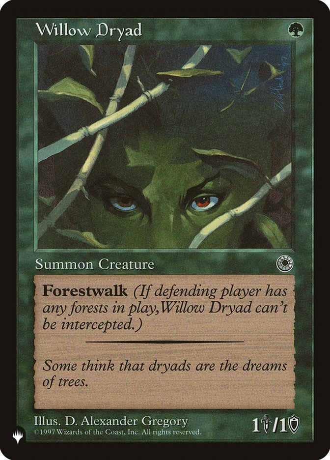 Willow Dryad [The List] | Nerdhalla Games