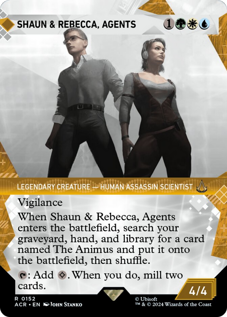 Shaun & Rebecca, Agents (Showcase) [Assassin's Creed] | Nerdhalla Games