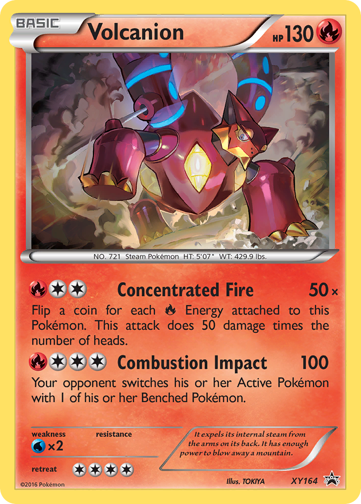 Volcanion (XY164) [XY: Black Star Promos] | Nerdhalla Games