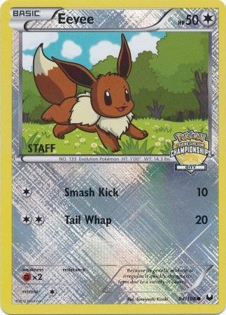 Eevee (84/108) (City Championship Staff) [League & Championship Cards] | Nerdhalla Games