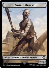 Zombie Mutant // Copy Double-Sided Token [Fallout Tokens] | Nerdhalla Games