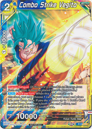 Combo Strike Vegito (Shop Tournament: Assault of Saiyans) (P-133) [Promotion Cards] | Nerdhalla Games