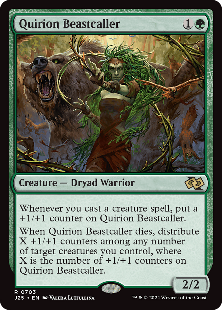 Quirion Beastcaller [Foundations Jumpstart] | Nerdhalla Games