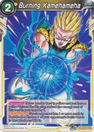 Burning Kamehameha (BT10-122) [Rise of the Unison Warrior 2nd Edition] | Nerdhalla Games