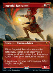 Imperial Recruiter (Borderless Alternate Art) [Modern Horizons 2] | Nerdhalla Games