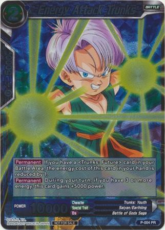 Energy Attack Trunks (P-004) [Promotion Cards] | Nerdhalla Games