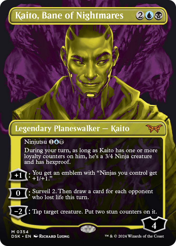 Kaito, Bane of Nightmares (Showcase) [Duskmourn: House of Horror] | Nerdhalla Games