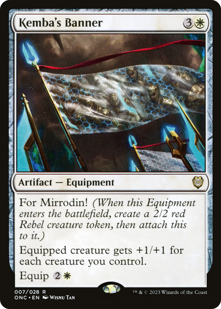 Kemba's Banner [Phyrexia: All Will Be One Commander] | Nerdhalla Games