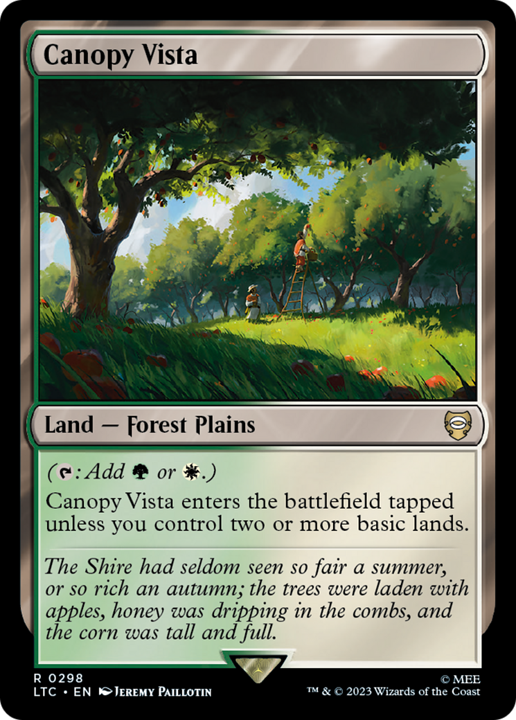 Canopy Vista [The Lord of the Rings: Tales of Middle-Earth Commander] | Nerdhalla Games