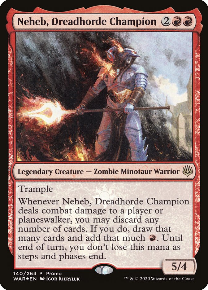 Neheb, Dreadhorde Champion [Resale Promos] | Nerdhalla Games