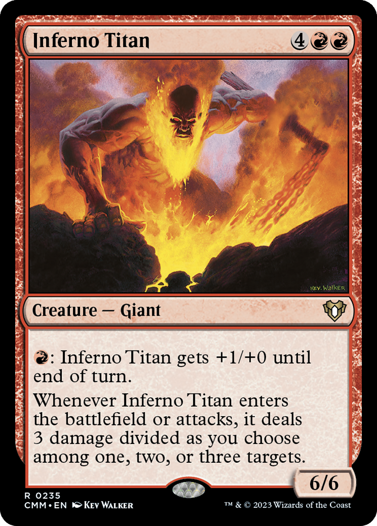 Inferno Titan [Commander Masters] | Nerdhalla Games