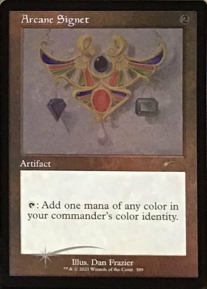 Arcane Signet (Retro) (Foil Etched) [Secret Lair Drop Promos] | Nerdhalla Games