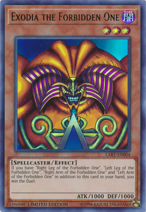 Exodia the Forbidden One [LART-EN004] Ultra Rare | Nerdhalla Games