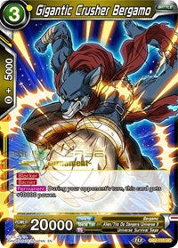 Gigantic Crusher Bergamo (Divine Multiverse Draft Tournament) (DB2-110) [Tournament Promotion Cards] | Nerdhalla Games