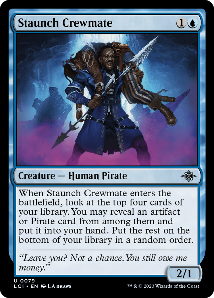 Staunch Crewmate [The Lost Caverns of Ixalan] | Nerdhalla Games