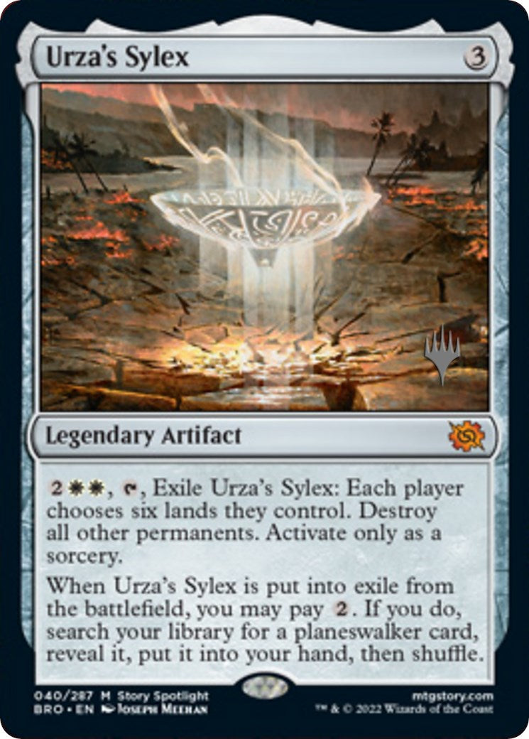 Urza's Sylex (Promo Pack) [The Brothers' War Promos] | Nerdhalla Games