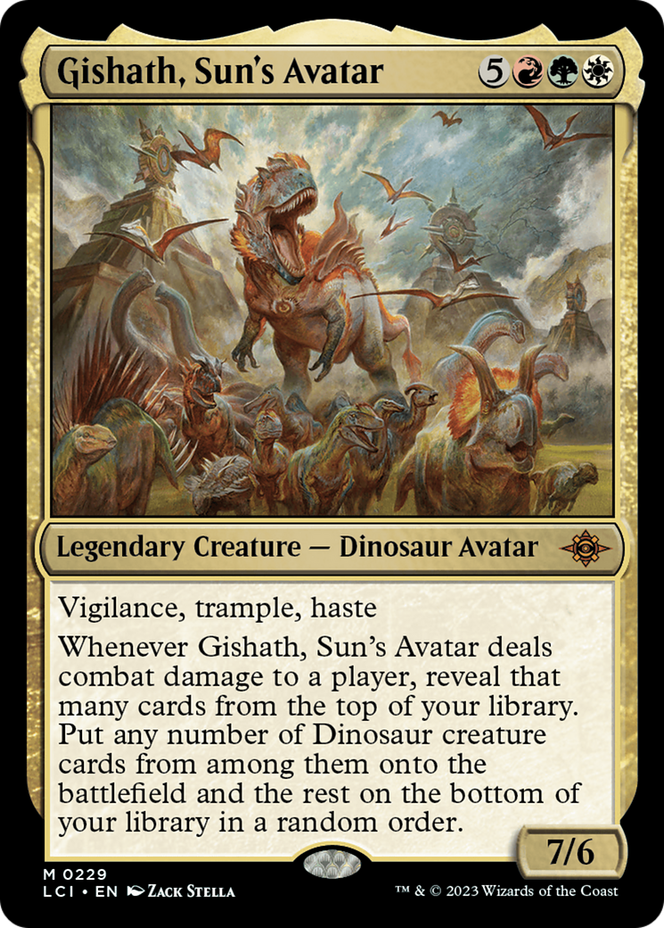 Gishath, Sun's Avatar [The Lost Caverns of Ixalan] | Nerdhalla Games