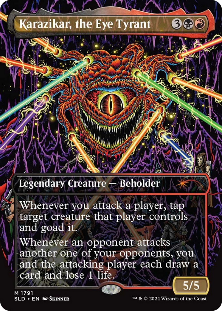 Karazikar, the Eye Tyrant (Rainbow Foil) [Secret Lair Drop Series] | Nerdhalla Games