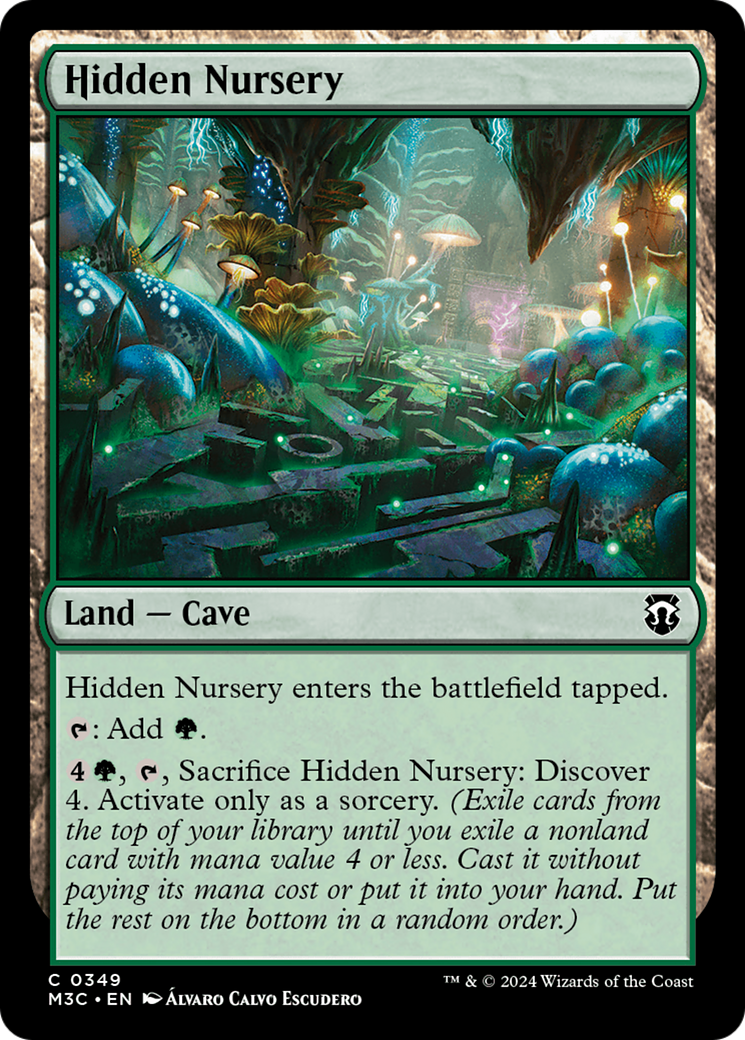 Hidden Nursery (Ripple Foil) [Modern Horizons 3 Commander] | Nerdhalla Games