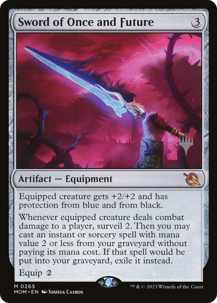 Sword of Once and Future (Promo Pack) [March of the Machine Promos] | Nerdhalla Games