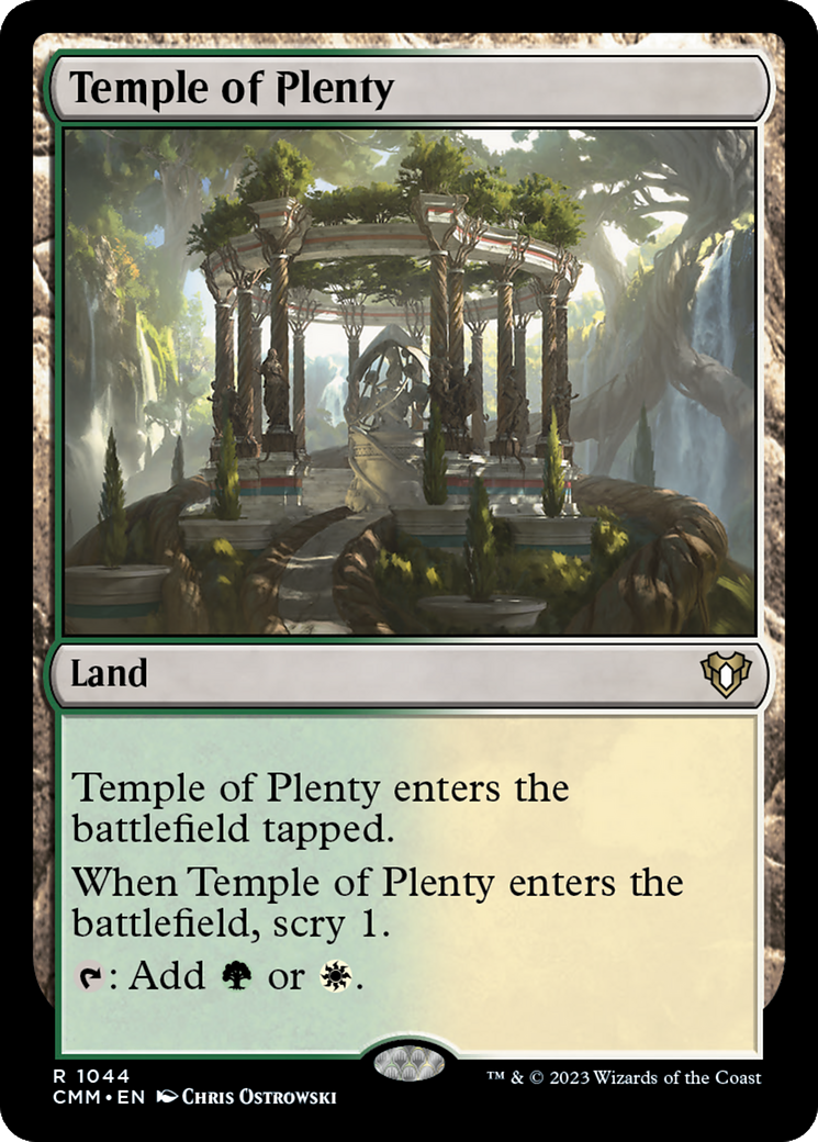 Temple of Plenty [Commander Masters] | Nerdhalla Games