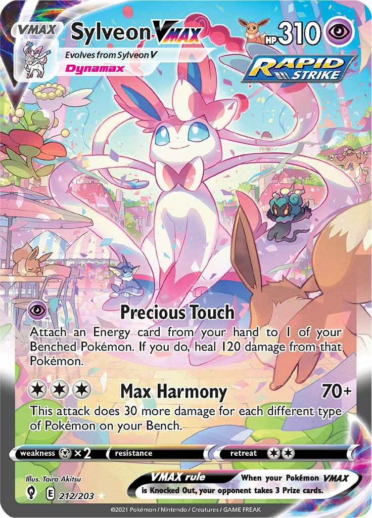 Sylveon VMAX (212/203) [Sword & Shield: Evolving Skies] | Nerdhalla Games