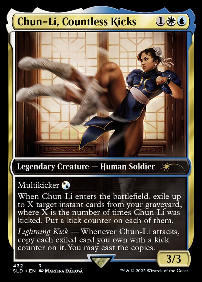 Chun-Li, Countless Kicks [Secret Lair Drop Series] | Nerdhalla Games