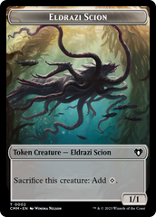 Eldrazi Scion // Drake Double-Sided Token [Commander Masters Tokens] | Nerdhalla Games