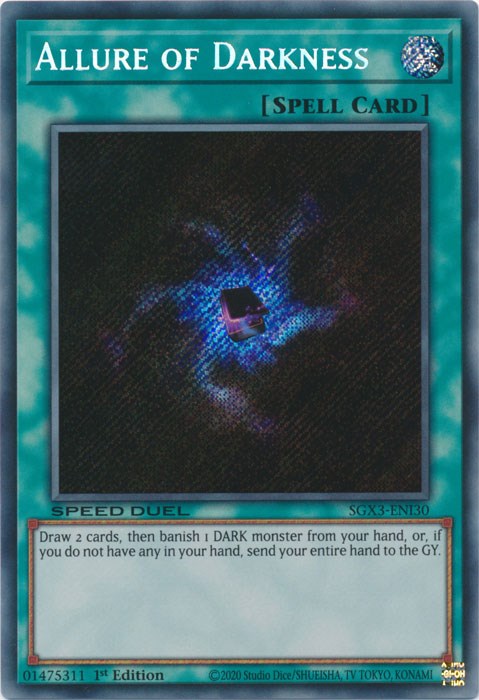 Allure of Darkness [SGX3-ENI30] Secret Rare | Nerdhalla Games