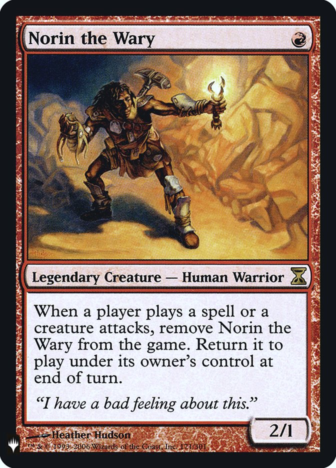 Norin the Wary [Mystery Booster] | Nerdhalla Games