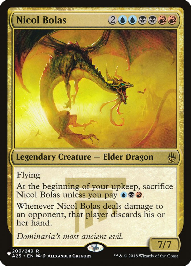 Nicol Bolas [The List] | Nerdhalla Games