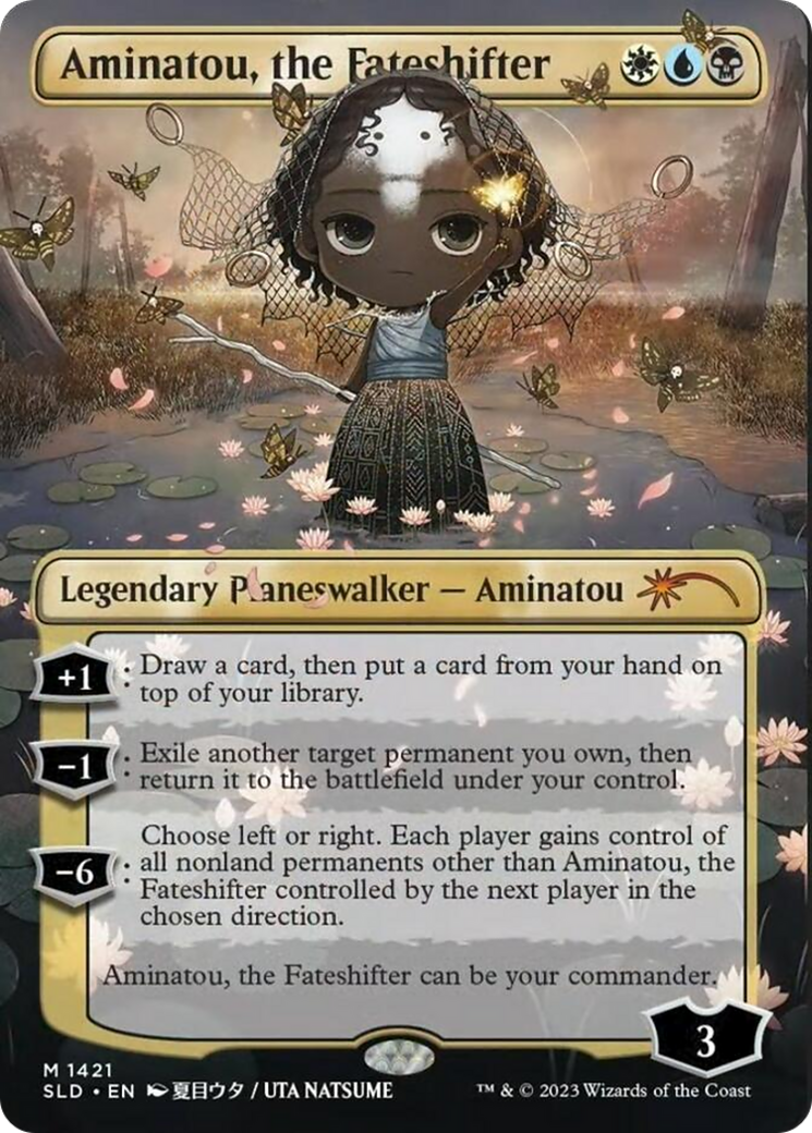 Aminatou, the Fateshifter (Rainbow Foil) [Secret Lair Drop Series] | Nerdhalla Games