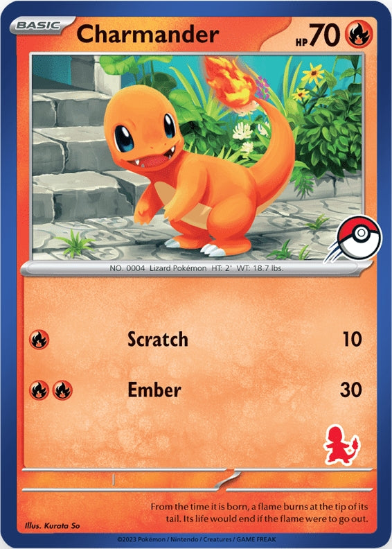 Charmander (Blue Border) [My First Battle] | Nerdhalla Games