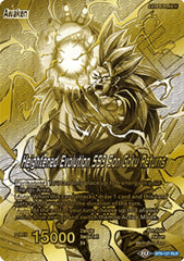 Son Goku // Heightened Evolution SS3 Son Goku Returns (Championship 2023 Golden Card Vol.1) (BT9-127) [Tournament Promotion Cards] | Nerdhalla Games