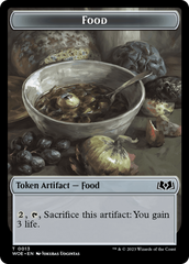 Elemental // Food (0013) Double-Sided Token [Wilds of Eldraine Tokens] | Nerdhalla Games